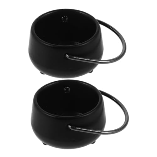 Toyvian 2 Stück Maßstab Schwarzer Hängetop für Mini Küche und Outdoor Deko für Puppenhaus Zubehör Toyvian 2 Stück Maßstab Schwarzer Hängetop für Mini Küche und Outdoor Deko für Puppenhaus Zubehör von Toyvian