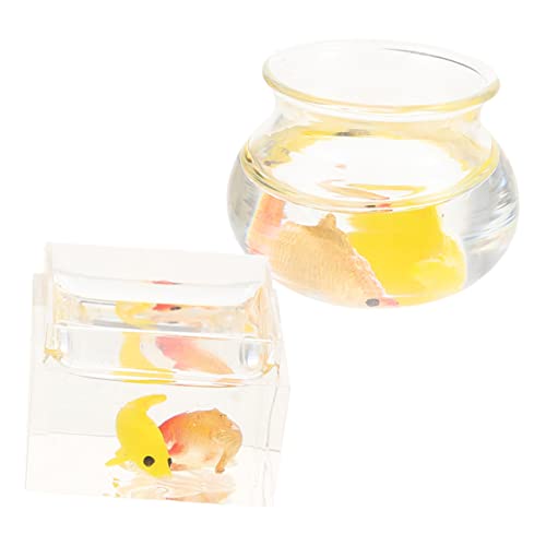 Toyvian 2 Stück Miniatur Aquarium Decor Mini Ornamente Für Kunststoff Fisch Schüsseln Miniatur Handwerk Toyvian 2 Stück Miniatur Aquarium Decor Mini Ornamente Für Kunststoff Fisch Schüsseln Miniatur Handwerk von Toyvian