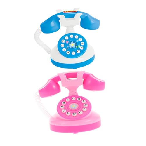 Toyvian Telefonspielzeug Für Mädchen Rollenspiel-Telefon Im Vintage-Design Lernspielzeug Für Kinder Toyvian Telefonspielzeug Für Mädchen Rollenspiel-Telefon Im Vintage-Design Lernspielzeug Für Kinder von Toyvian