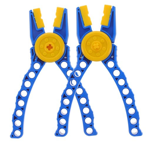 Toyvian 2 Stück Multifunktionale Klemmbaustein Zange mit Rutschfestem Griff Praktischer Steinlöser für Schonendes Trennen und Entfernen von Bausteinen für Erwachsene Toyvian 2 Stück Multifunktionale Klemmbaustein Zange mit Rutschfestem Griff Praktischer Steinlöser für Schonendes Trennen und Entfernen von Bausteinen für Erwachsene von Toyvian