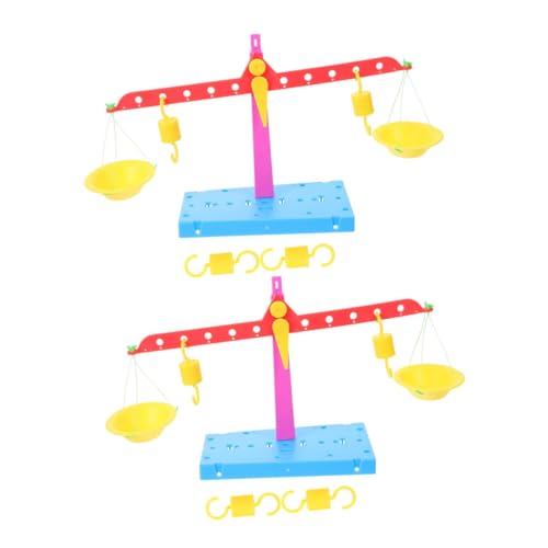 Toyvian 2 Stück Nutzen Sie das Gleichgewichtsspielzeug Balkenwaage Balance Scale Toy DIY Wissenschaftsspielzeug STEM Lernspielzeug wissenschaftliches Mathe-Lernspiele Plastik Toyvian 2 Stück Nutzen Sie das Gleichgewichtsspielzeug Balkenwaage Balance Scale Toy DIY Wissenschaftsspielzeug STEM Lernspielzeug wissenschaftliches Mathe-Lernspiele Plastik von Toyvian