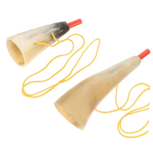 Toyvian 2 Stück Ox Horn Trompete Wikinger Horn mit Klarem Klang Leicht und Tragbar Anfeuerungsspielzeug für Partyspaß Zufällige Farbe Toyvian 2 Stück Ox Horn Trompete Wikinger Horn mit Klarem Klang Leicht und Tragbar Anfeuerungsspielzeug für Partyspaß Zufällige Farbe von Toyvian