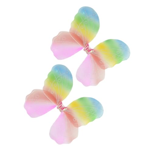Toyvian 2 Stück Performance Requisiten Schmetterlingsflügel Kostüm Party Regenbogen Halloween-Flügel Kind Halloween Costume Halloween Kleidung e Girl Kleidung Flügel für Bühnenauftritte Toyvian 2 Stück Performance Requisiten Schmetterlingsflügel Kostüm Party Regenbogen Halloween-Flügel Kind Halloween Costume Halloween Kleidung e Girl Kleidung Flügel für Bühnenauftritte von Toyvian