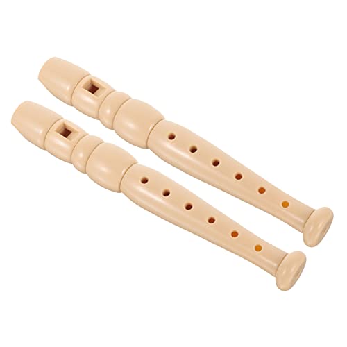 Toyvian 2 Stück Plastik Flöte für Klarinette Musikinstrument für Anfänger für Musikunterricht und Praktische Übungen der Grundschule Toyvian 2 Stück Plastik Flöte für Klarinette Musikinstrument für Anfänger für Musikunterricht und Praktische Übungen der Grundschule von Toyvian