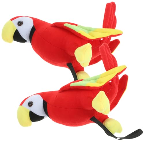 Toyvian 2 Stück Plüsch Papagei für Piratenkostüm Schulteraccessoire für Farbenfrohes Kuscheltier für Halloween und Cosplay Events für Partys Toyvian 2 Stück Plüsch Papagei für Piratenkostüm Schulteraccessoire für Farbenfrohes Kuscheltier für Halloween und Cosplay Events für Partys von Toyvian