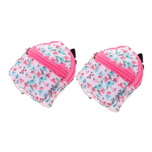 Toyvian Puppenkostüm-zubehör 2 Stück Mini-rucksäcke mit Reißverschluss für Puppen Schultasche Ornament Miniatur-Rucksack Spielzeug Zum Anziehen. Toyvian Puppenkostüm-zubehör 2 Stück Mini-rucksäcke mit Reißverschluss für Puppen Schultasche Ornament Miniatur-Rucksack Spielzeug Zum Anziehen. von Toyvian