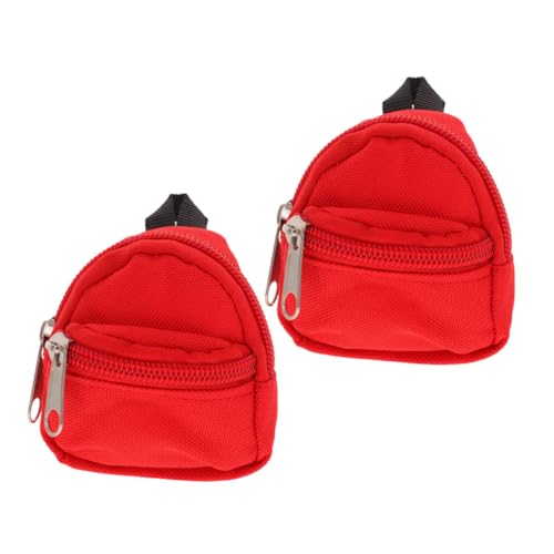 Toyvian 2 Stück Puppenrucksack Puppen-anziehtasche Puppen-Outfit-Tasche Puppenkostümtasche Miniatur-Schultasche Für Puppen Mini-puppenschulausrüstung Puppe Kostümschmuck Polyester Rot Toyvian 2 Stück Puppenrucksack Puppen-anziehtasche Puppen-Outfit-Tasche Puppenkostümtasche Miniatur-Schultasche Für Puppen Mini-puppenschulausrüstung Puppe Kostümschmuck Polyester Rot von Toyvian