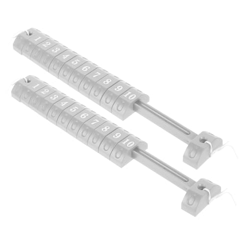 Toyvian 2 Stück Quadratischer Punktezähler Tischfußball Tischfußball Punkteanzeiger Zähler Punkte Tischfußball Tischgerät Multifunktions Punktezähler Bars Tischspielzubehör Grau Toyvian 2 Stück Quadratischer Punktezähler Tischfußball Tischfußball Punkteanzeiger Zähler Punkte Tischfußball Tischgerät Multifunktions Punktezähler Bars Tischspielzubehör Grau von Toyvian