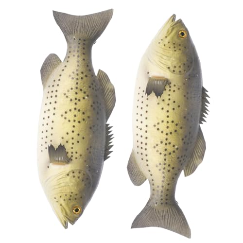 Toyvian 2 Stück Realistisches Fischmodell aus Langlebigem PU Detailgetreue Kleine Fischfigur Deko für Wohn und Kinderzimmer Leichtes Stabiles Künstliches Fischornament für Vielseitige Toyvian 2 Stück Realistisches Fischmodell aus Langlebigem PU Detailgetreue Kleine Fischfigur Deko für Wohn und Kinderzimmer Leichtes Stabiles Künstliches Fischornament für Vielseitige von Toyvian