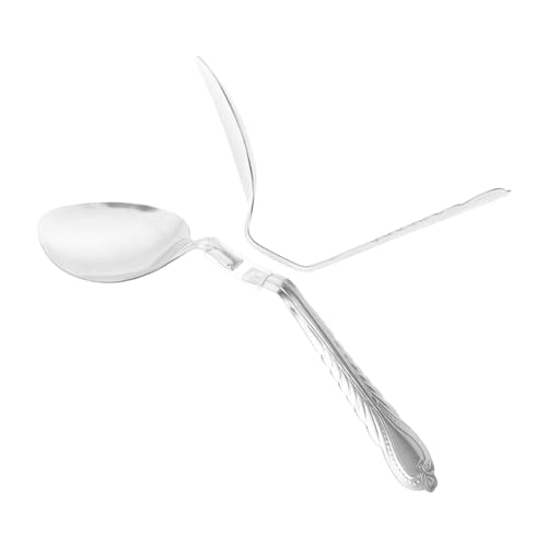 Toyvian Bend Spoon Trick Requisiten 2pcs Mind Bend Spoons Für Zauberer Leistung Party Trick Spielzeug Requisiten Toyvian Bend Spoon Trick Requisiten 2pcs Mind Bend Spoons Für Zauberer Leistung Party Trick Spielzeug Requisiten von Toyvian