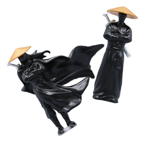 Toyvian 2 Stück Ritterlicher Schmuck Skulptur Landschaft Mini Klein Figur Winzig Mikro Zahlen Home Office Decor Kunsthandwerk Black Plastik Toyvian 2 Stück Ritterlicher Schmuck Skulptur Landschaft Mini Klein Figur Winzig Mikro Zahlen Home Office Decor Kunsthandwerk Black Plastik von Toyvian