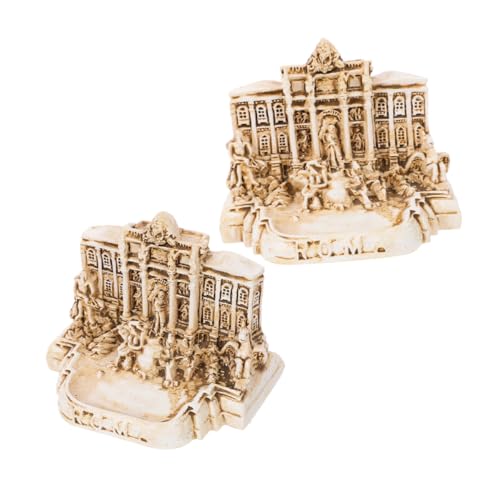 Toyvian 2 Stück Römischer Wünschen Poolmodell Architekturdekor Renaissance-Sammlung Statue Der Trevi-brunnen-Kirche Antikes Andenken Antikes Architekturmodell Italien-Souvenir Harz Beige Toyvian 2 Stück Römischer Wünschen Poolmodell Architekturdekor Renaissance-Sammlung Statue Der Trevi-brunnen-Kirche Antikes Andenken Antikes Architekturmodell Italien-Souvenir Harz Beige von Toyvian
