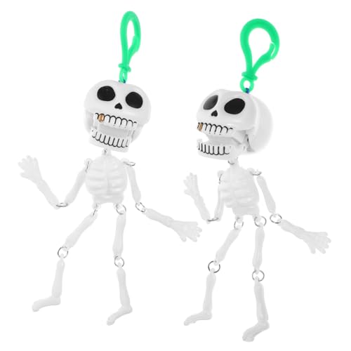 Toyvian 2 Stück Schädel Halloween-Skelett Skelett Dekoration Halloween-Schädeldekoration Mini-Halloween Halloween - für Halloween Halloween Toys Fun Toy Toyvian 2 Stück Schädel Halloween-Skelett Skelett Dekoration Halloween-Schädeldekoration Mini-Halloween Halloween - für Halloween Halloween Toys Fun Toy von Toyvian