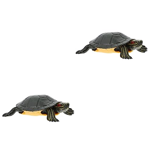 Toyvian 2 Stück Simulation Schildkröten Modellspielzeug für Realistische Tierfigur zur Dekoration Lernspielzeug für Kognitive Entwicklung Toyvian 2 Stück Simulation Schildkröten Modellspielzeug für Realistische Tierfigur zur Dekoration Lernspielzeug für Kognitive Entwicklung von Toyvian
