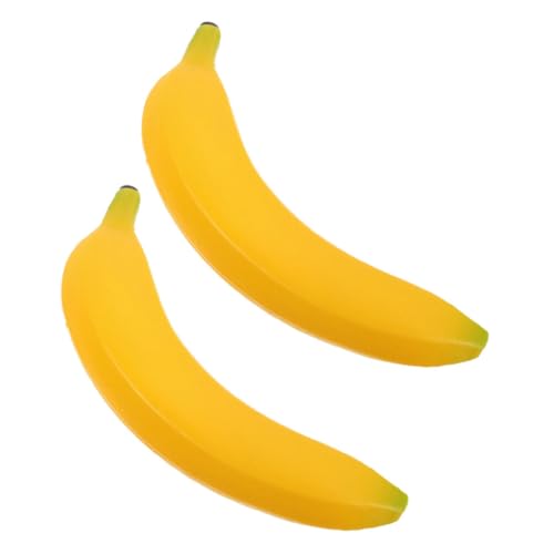 Toyvian 2 Stück Simulierter Obst-Sandkasten pädagogische Spiele Musikinstrumente für Kleinkinder Musikspielzeug für Babys Bananen aus Plastik Eierbecher Maracas Gastgeschenke Yellow Toyvian 2 Stück Simulierter Obst-Sandkasten pädagogische Spiele Musikinstrumente für Kleinkinder Musikspielzeug für Babys Bananen aus Plastik Eierbecher Maracas Gastgeschenke Yellow von Toyvian