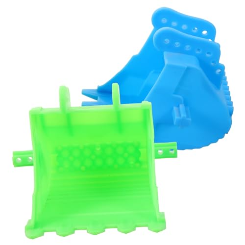 Toyvian 2 Stück Spielzeugbaggerschaufel Spielzeuge Stecker Aus Kunststoff -konstruktionsspielzeug Bagger Kinderspielzeug Modell Kopf Plastik Toyvian 2 Stück Spielzeugbaggerschaufel Spielzeuge Stecker Aus Kunststoff -konstruktionsspielzeug Bagger Kinderspielzeug Modell Kopf Plastik von Toyvian