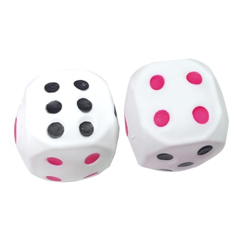 Toyvian 2 Stück Stressabbau Würfel Weiches Squeeze Dice mit Langsamer Rückstellung Tragbares Sensorisches Fingerspielzeug für Stressabbau und Party zur Entspannung und Emotionalen Toyvian 2 Stück Stressabbau Würfel Weiches Squeeze Dice mit Langsamer Rückstellung Tragbares Sensorisches Fingerspielzeug für Stressabbau und Party zur Entspannung und Emotionalen von Toyvian