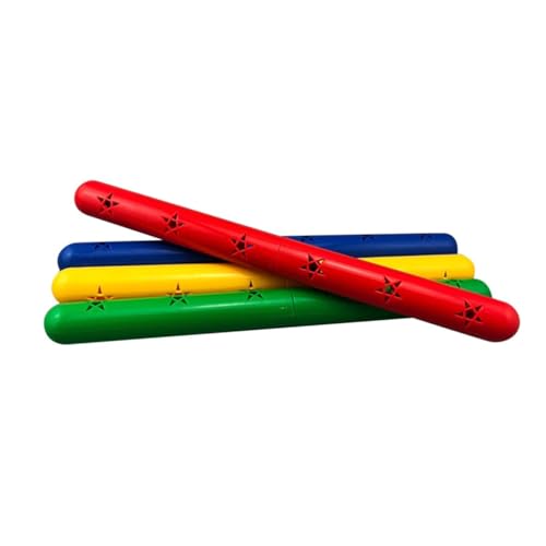 Toyvian 2 Stück Tanz Staffelstäbe mit Glocken und Tragbar für Wettkämpfe und Schulspiele Zufälligen Farben von Staffelrennen Zufällige Farbe Toyvian 2 Stück Tanz Staffelstäbe mit Glocken und Tragbar für Wettkämpfe und Schulspiele Zufälligen Farben von Staffelrennen Zufällige Farbe von Toyvian