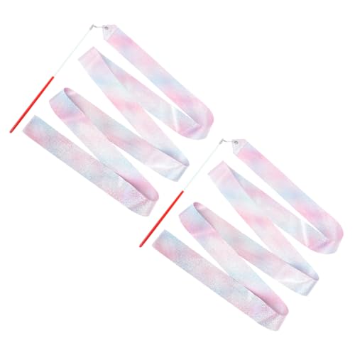 Toyvian 2 Stück Tanzaufführender Streamer Seide Rosa Schleife Bänder Klebt Gymnastik Party Ribbon -Streamer Tanzbänder Für Ribbon Dancer Zauberstab Funkeln Turnsachen Polyester Toyvian 2 Stück Tanzaufführender Streamer Seide Rosa Schleife Bänder Klebt Gymnastik Party Ribbon -Streamer Tanzbänder Für Ribbon Dancer Zauberstab Funkeln Turnsachen Polyester von Toyvian