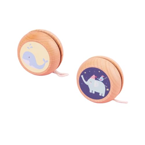 Toyvian 2 Stück Teiliges Holzjojo Niedlichen Wal Elefantenmotiven Handliche Fördert Farberkennung und Handgelenkskraft Kinderspielzeug für Ab Jahren Toyvian 2 Stück Teiliges Holzjojo Niedlichen Wal Elefantenmotiven Handliche Fördert Farberkennung und Handgelenkskraft Kinderspielzeug für Ab Jahren von Toyvian