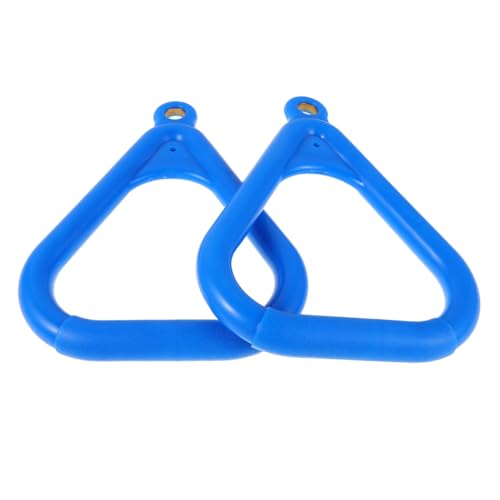 Toyvian 2 Stück Teiliges Kletterring für rutschfeste Kunststoff Hängeringe Vielseitig Einsetzbar für Outdoor Training Spielplatz und Heimfitness Fördert Motorik und Koordination von Toyvian