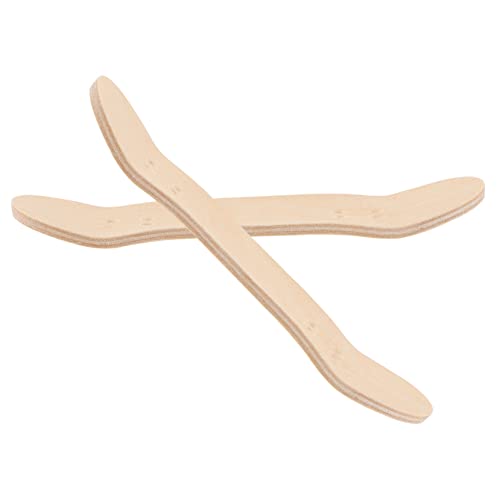 Toyvian 2 Stück Teiliges Mini Finger Skateboard aus Robustem DIY Skateboard für Langlebiges Handfreundliches Fingerboard für Jungen und Mädchen von Toyvian