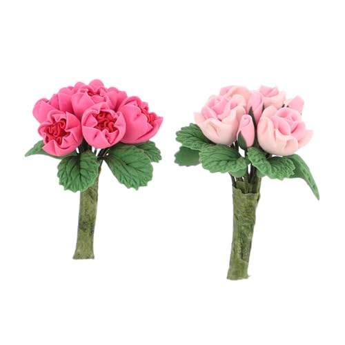 Toyvian 2stücke Miniatur-puppenhausblumenstrauß Aus Kunstharz Kleiner Blumenarrangements Für Puppenhausmöbel Heimdekoration Und Bastelprojekte Toyvian 2stücke Miniatur-puppenhausblumenstrauß Aus Kunstharz Kleiner Blumenarrangements Für Puppenhausmöbel Heimdekoration Und Bastelprojekte von Toyvian