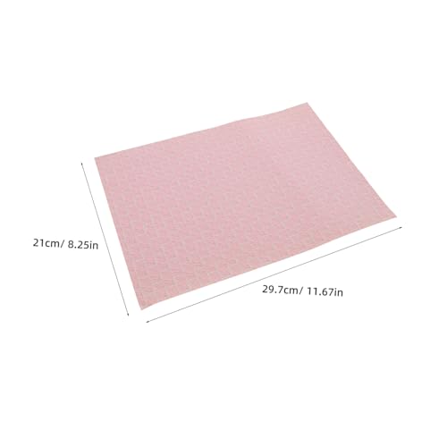 Toyvian 2 Stück Teiliges Miniatur Puppenhaus Wandsticker Selbstklebende Rote Backstein Tapete Einfach Zuschneidbar Realistische Struktur Kinderfreundlich für DIY Puppenhaus Dekoration von Toyvian