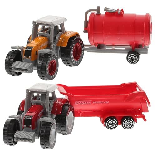 Toyvian 2 Stück Teiliges Traktor Robustem Kunststoff Realistische Bauernhof Traktor Modelle mit Reibungsantrieb für Kleinkinder Fantasie und Eltern Junge Mädchen Kommunikation Toyvian 2 Stück Teiliges Traktor Robustem Kunststoff Realistische Bauernhof Traktor Modelle mit Reibungsantrieb für Kleinkinder Fantasie und Eltern Junge Mädchen Kommunikation von Toyvian