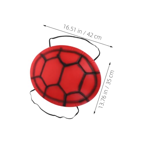 Toyvian 2 Stück Teiliges Turtle Shell Kostüm Eva Leichtes Schildkröten Kostüm Cosplay Prop mit Trägern für Einfache Halloween Karneval Party Zubehör für Altersgruppen von Toyvian