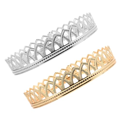 Toyvian 2 Stück Tiara Geburtstagsgeschenk geburtstagskrone Hochzeitskrone Herren-Kopfschmuck Kostümkrone Goldkronen als Mittelstücke Kronenanhänger für Armbänder Zierleistenecken Metall Toyvian 2 Stück Tiara Geburtstagsgeschenk geburtstagskrone Hochzeitskrone Herren-Kopfschmuck Kostümkrone Goldkronen als Mittelstücke Kronenanhänger für Armbänder Zierleistenecken Metall von Toyvian