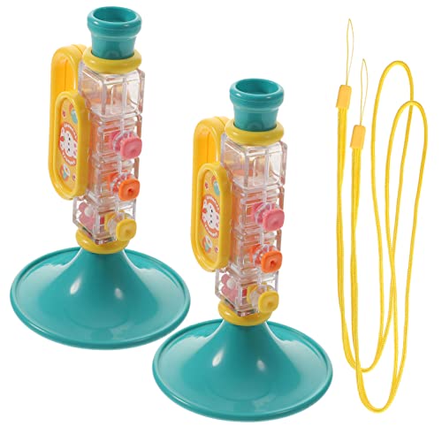 Toyvian 2 Stück -Trompete kinderspielzeug Cartoon Trompete für Hornbläser Spielzeuge Party-Trompete- Musikspielzeug Plastik Sky-Blue Toyvian 2 Stück -Trompete kinderspielzeug Cartoon Trompete für Hornbläser Spielzeuge Party-Trompete- Musikspielzeug Plastik Sky-Blue von Toyvian