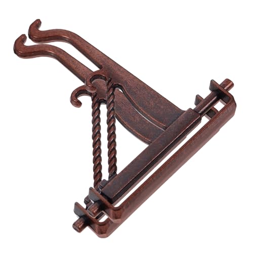 Toyvian 2 Stück Vintage Bronze Haken Dekorationen Mini- Puppe Steht Miniatur Zubehör Für Mini-pflanzenhaken Mini-Haken-Modelle Mini -Haken Coffee Aluminiumlegierung von Toyvian