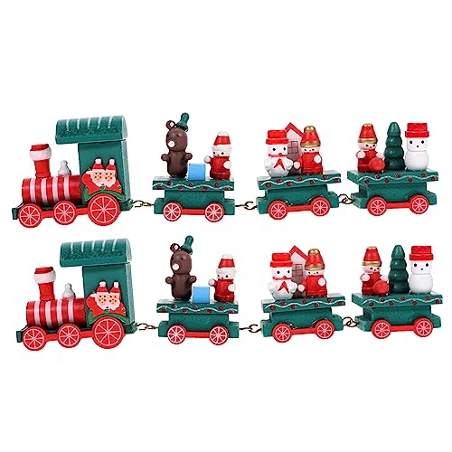 Toyvian 2 Stück Weihnachtszug Cartoon-Zug- Trainieren Zug Für Zu Hause Schickes Zugspielzeug Holzeisenbahn Für Zugspielzeug Für Holzspielzeug Hölzern Toyvian 2 Stück Weihnachtszug Cartoon-Zug- Trainieren Zug Für Zu Hause Schickes Zugspielzeug Holzeisenbahn Für Zugspielzeug Für Holzspielzeug Hölzern von Toyvian