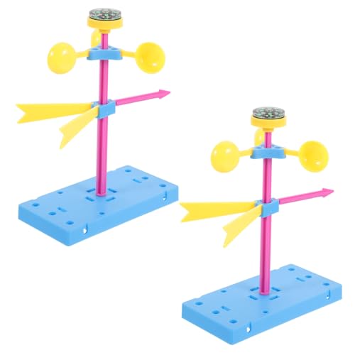 Toyvian 2 Stück Wissenschaftsexperimentprojekte für bastelzeug für für spielzeuge Pädagogische Windfahnen-Wissenschaftskits Kit für pädagogische Experimente Toyvian 2 Stück Wissenschaftsexperimentprojekte für bastelzeug für für spielzeuge Pädagogische Windfahnen-Wissenschaftskits Kit für pädagogische Experimente von Toyvian