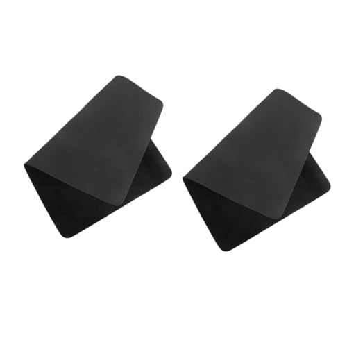 Toyvian 2 Stück Zauberkartenmatte Brettspiel-tischmatte Brettspiel Matte Pokertischmatte Spieltischmatte Mahjong-Matte Für Den Tisch Spielmatte Karte Tischmatte Stoff Black von Toyvian