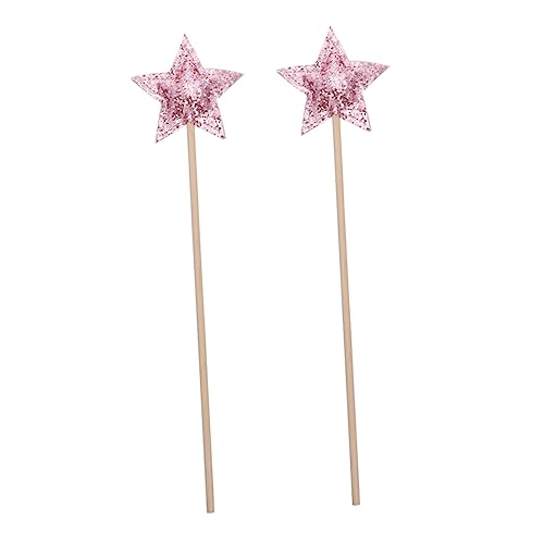 Toyvian 2 Stück Zauberstab Requisiten für kinderspielzeug Children Toys sternförmiger Feenstab entzückende feenhafte Zauberstäbe Stoff Rosa Toyvian 2 Stück Zauberstab Requisiten für kinderspielzeug Children Toys sternförmiger Feenstab entzückende feenhafte Zauberstäbe Stoff Rosa von Toyvian