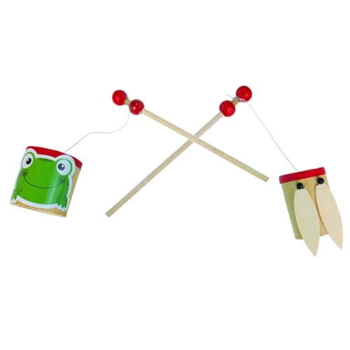 Toyvian Lernspielzeug Aufklärung 2 Stück Spielzeug Für Kinder Geräusche Von Fröschen Und Zikaden von Toyvian