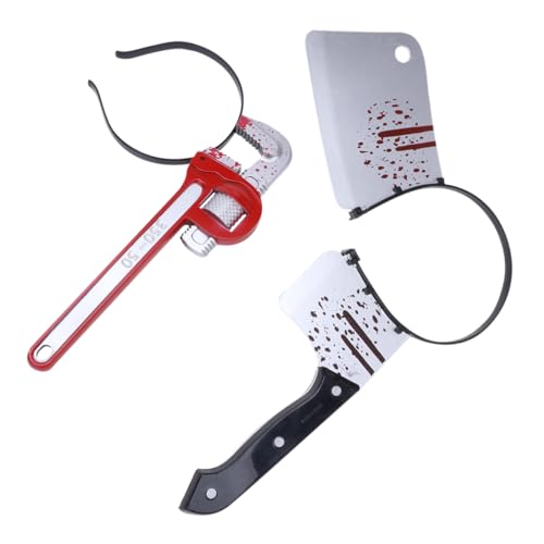 Toyvian 2 Stück trägt EIN Stirnband Halloween Kopfschmuck Halloween Kopfbedeckung Halloween Clothes Halloween Party Zubehör aprilscherze Halloween-Trick-Haar Party-Trick-Haarreifen Plastik Toyvian 2 Stück trägt EIN Stirnband Halloween Kopfschmuck Halloween Kopfbedeckung Halloween Clothes Halloween Party Zubehör aprilscherze Halloween-Trick-Haar Party-Trick-Haarreifen Plastik von Toyvian