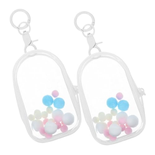 Toyvian 2 Stück transparente Aufbewahrungstasche Puppenaufbewahrungstasche PVC Puppenbeutel Vielseitige Displaytasche durchsichtige Schlüsselanhängertasche Lipglosshalter Schlüsselanhänger Toyvian 2 Stück transparente Aufbewahrungstasche Puppenaufbewahrungstasche PVC Puppenbeutel Vielseitige Displaytasche durchsichtige Schlüsselanhängertasche Lipglosshalter Schlüsselanhänger von Toyvian