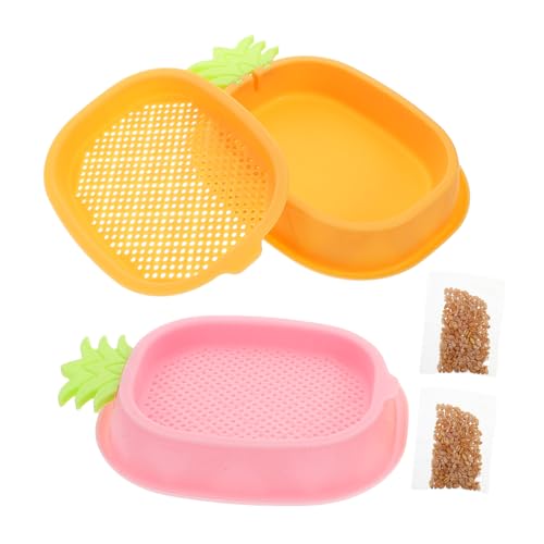 Toyvian 2 Stücke Hydrokultur Katzengras Pflanzer Für Pflanztöpfe Für Den Innenbereich Katzengras Wachsen Box Kätzchen Gras Container Toyvian 2 Stücke Hydrokultur Katzengras Pflanzer Für Pflanztöpfe Für Den Innenbereich Katzengras Wachsen Box Kätzchen Gras Container von Toyvian