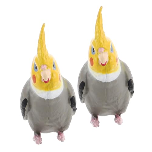 Toyvian 2 Stücke Lebensechte Vogelmodelle für Terrarium Gartenaccessoires Lernspielzeug Dekorative Statuen für Tropisches Flair Toyvian 2 Stücke Lebensechte Vogelmodelle für Terrarium Gartenaccessoires Lernspielzeug Dekorative Statuen für Tropisches Flair von Toyvian