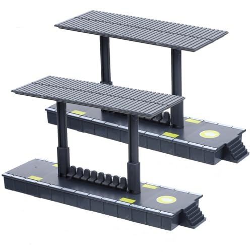 Toyvian 2 Stücke Plattform Modell Für Plattform Für Spiele Plattform Kunststoff Grau von Toyvian