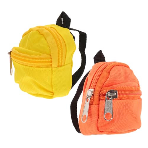Toyvian 2 Stücke Puppenrucksack Rucksack kinderspielzeug Spielzeugrucksack Rucksack für Puppenhaus Dekoration winzig Puppenträger Mini-Rucksack süß Mini-Puppenhauszubehör Stoff Toyvian 2 Stücke Puppenrucksack Rucksack kinderspielzeug Spielzeugrucksack Rucksack für Puppenhaus Dekoration winzig Puppenträger Mini-Rucksack süß Mini-Puppenhauszubehör Stoff von Toyvian