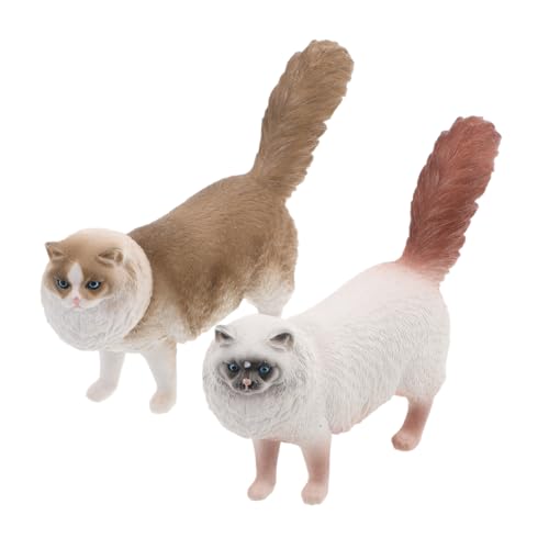 Toyvian 2 Stücke Teiliges Realistisches Katzenmodell Kleine Katzenfiguren für Bastelprojekte Katzenfiguren für Bonsai Pädagogisch für Geburtstags und Hochzeitstorten Toyvian 2 Stücke Teiliges Realistisches Katzenmodell Kleine Katzenfiguren für Bastelprojekte Katzenfiguren für Bonsai Pädagogisch für Geburtstags und Hochzeitstorten von Toyvian