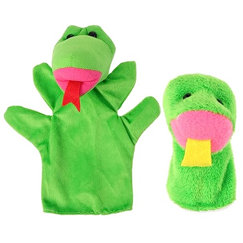 Toyvian 2 Stücke tierische Marionette interaktives spielhaus spielsachen für plushbit Schlangenförmige Fingerpuppe Eltern-Kind-Interaktionsspielzeug Polyester Green Toyvian 2 Stücke tierische Marionette interaktives spielhaus spielsachen für plushbit Schlangenförmige Fingerpuppe Eltern-Kind-Interaktionsspielzeug Polyester Green von Toyvian