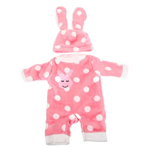 Toyvian Puppe Kleidung 2 Teiliges Puppenpyjama Set Für Puppen Niedliche Schlafanzüge Für Ädchen Waschbare Puppenkleidung Punkte Mit Hasenmotiv Ideales Für Puppen Kleidungsset Toyvian Puppe Kleidung 2 Teiliges Puppenpyjama Set Für Puppen Niedliche Schlafanzüge Für Ädchen Waschbare Puppenkleidung Punkte Mit Hasenmotiv Ideales Für Puppen Kleidungsset von Toyvian