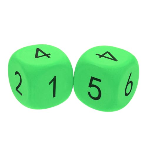 Toyvian 2 x große Würfel, weiche Würfel, Spiel, Unterhaltung, Event Toyvian 2 x große Würfel, weiche Würfel, Spiel, Unterhaltung, Event von Toyvian