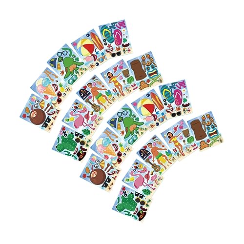 Toyvian 20 Blatt Hawaii-Aufkleber -Hawaii-Party-Aufkleber Hawaii Aufkleber Dekoration Hawaii-Party-Aufkleber- 80 g Beschichtetes Papierpapier Toyvian 20 Blatt Hawaii-Aufkleber -Hawaii-Party-Aufkleber Hawaii Aufkleber Dekoration Hawaii-Party-Aufkleber- 80 g Beschichtetes Papierpapier von Toyvian
