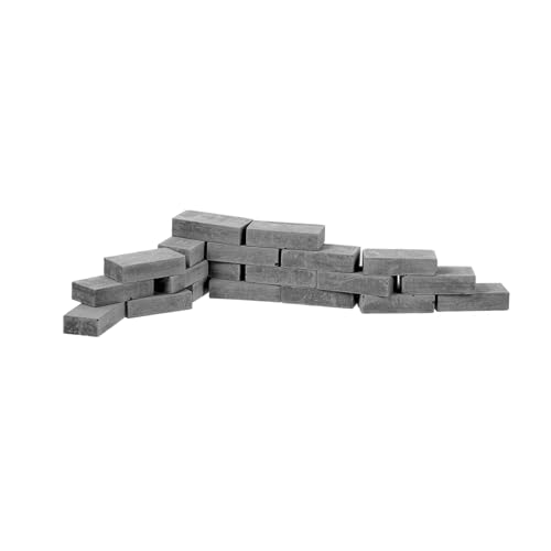 Toyvian 20 STK Simulierte Ziegel Winzige Ziegel Mauerziegelmodell Mikro-landschaftsziegelmodell Mini-gartenziegel Miniatur DIY Stein Miniatur-wandziegel Miniatur-ziegeldekor Grey Ton Toyvian 20 STK Simulierte Ziegel Winzige Ziegel Mauerziegelmodell Mikro-landschaftsziegelmodell Mini-gartenziegel Miniatur DIY Stein Miniatur-wandziegel Miniatur-ziegeldekor Grey Ton von Toyvian
